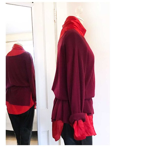 [ CUPIO ] Pull Over Raglan Sweater - Picture 3 of 9